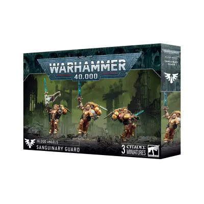 Sanguinary guard, blood angels, warhammer 40k, games workshop, model 41-31